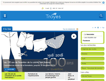 Tablet Screenshot of musees-troyes.com